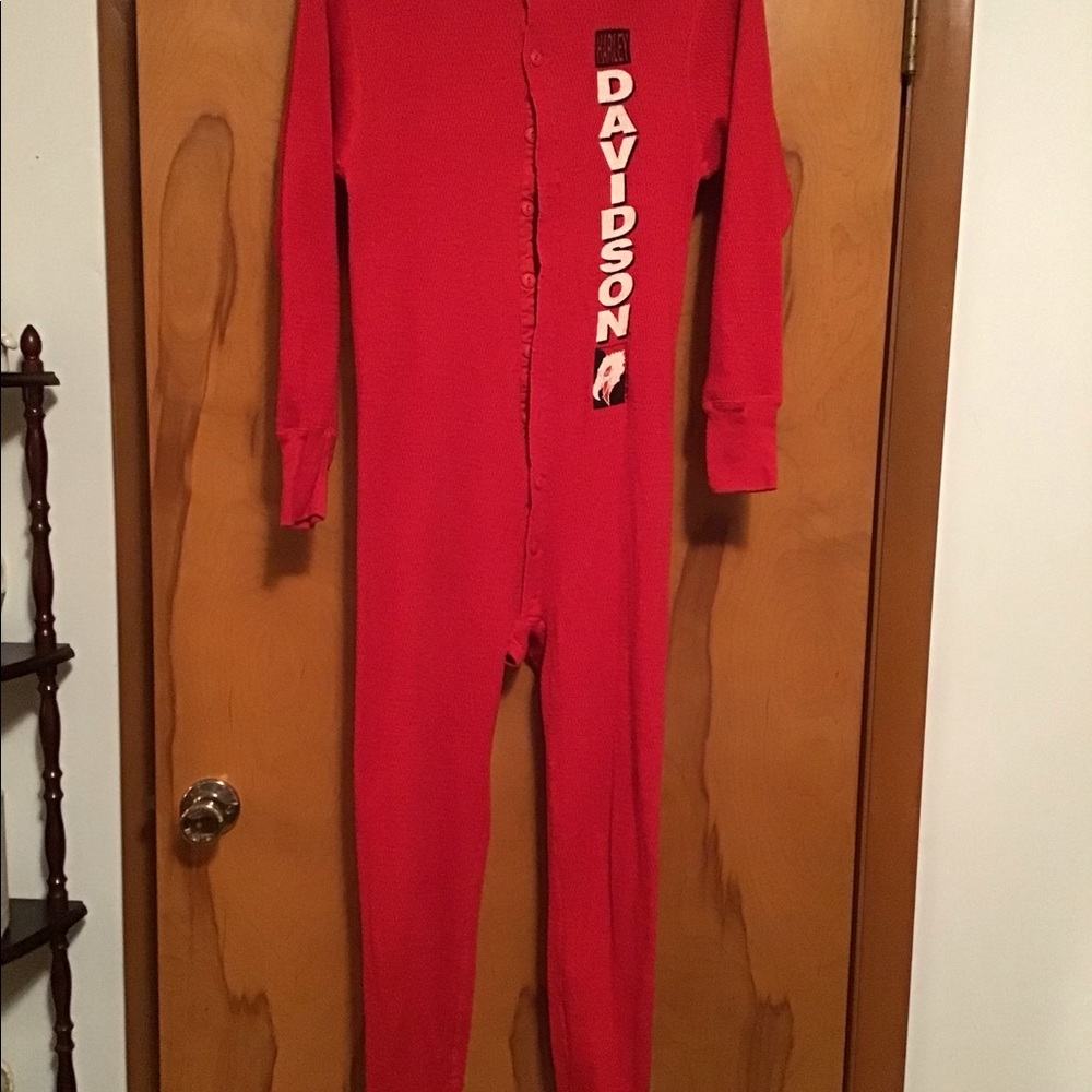 Vintage Harley Davidson one piece lounger.